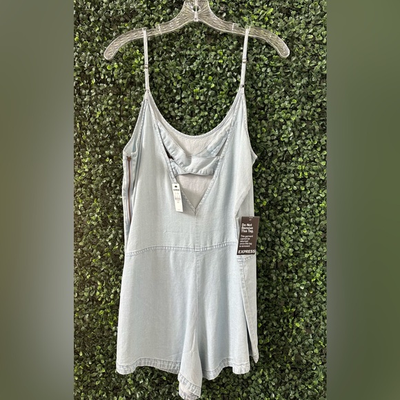 Denim Romper - Picture 2 of 3